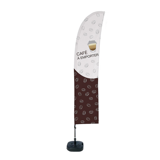 Beachflag Budget Set Wind Large Coffee To Go