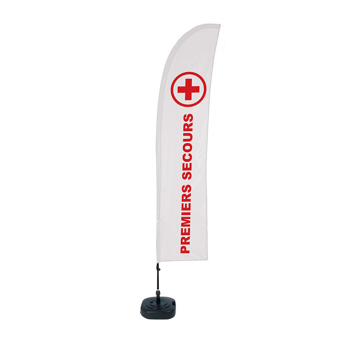 Beachflag Budget Set Wind Large First Aid