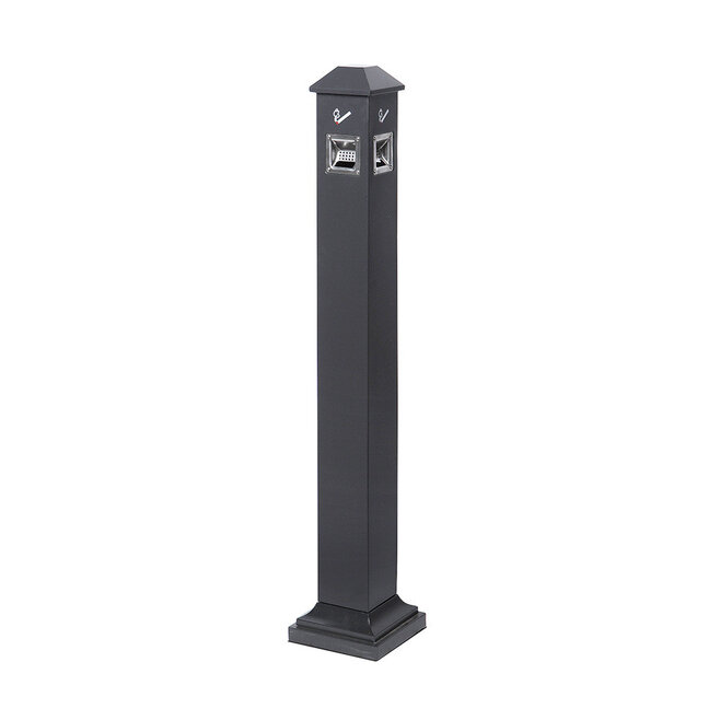 Standaschenbecher Schwarz