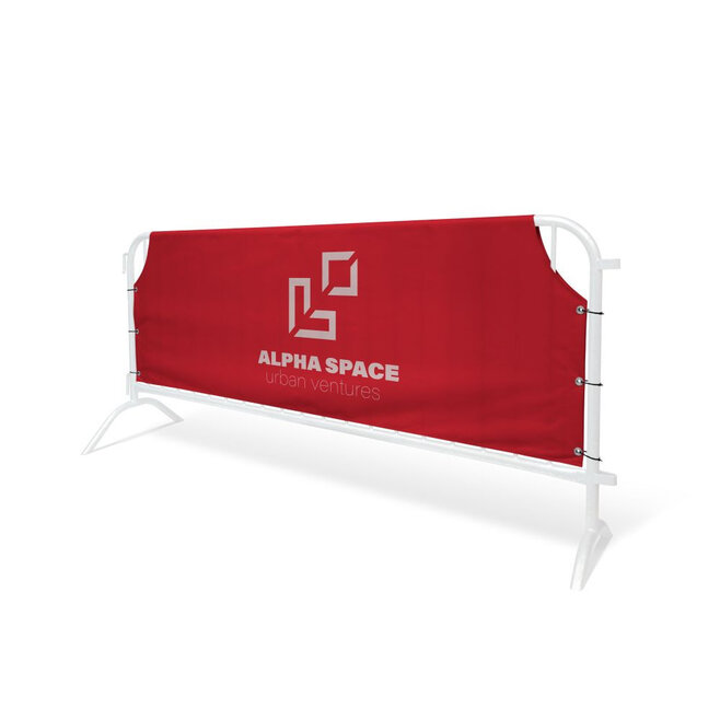 Druck für Absperrgitter