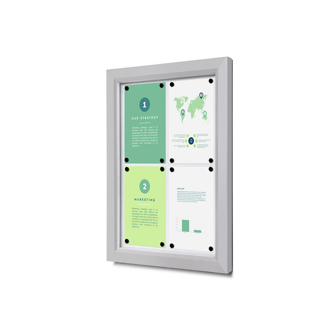 Schaukasten Outdoor Slim
