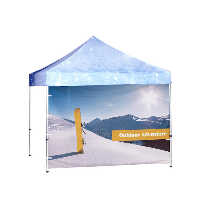 Zelt Alu Wand Außenseite Print Vivid Tent