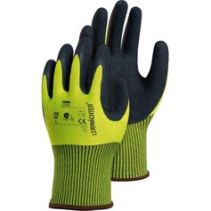 Leibwächter LW310, Comfort, Polyester-Handschuh mit Latex-Beschichtung, 12er Pack, EAN-Auszeichnung