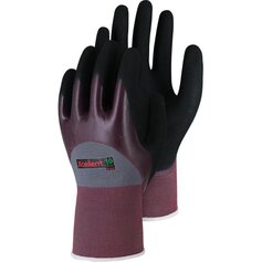 XC18009, 100°C, Nylon-Handschuh mit Nitril-Beschichtung, Polybeutel