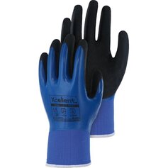 XC3009, Polyester-Handschuhe mit Nitril-Beschichtung, SB-Karte