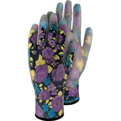 H498, Garten, Nylon-Handschuh mit PU-Beschichtung, EAN-Auszeichnung