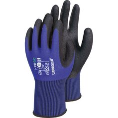 Leibwächter LW507, Saphir, mit Nitril-Sand-Beschichtung, SB-Karte