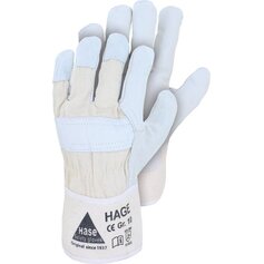 TR200, Leder, Rind-Vollleder-Handschuh mit Baumwoll-Rücken, SB-Karte