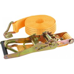 Zurrgurt mit Druckratsche und Spitzhaken - Zurrgurt 2-tlg,8m,50mm,2000daN - Druckratsche, Spitzhaken