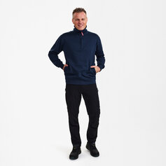 ENGEL Extend Sweatshirt mit hohem Kragen