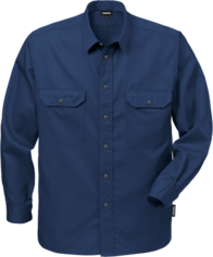Fristads Hemd Langarm 720 B60 – Marineblau