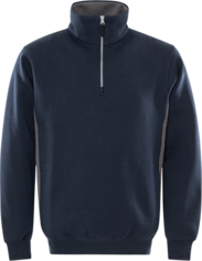 Fristads Acode Zipper-Sweatshirt 1705 DF – Marine/Grau