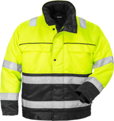 Fristads High Vis Winterjacke Kl. 3 444 PP – Warnschutz-Gelb/Schwarz