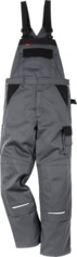 Fristads Icon Two Baumwoll-Latzhose 1009 KC – Grau/Schwarz