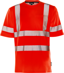 Fristads High Vis T-Shirt Kl. 2 7407 THV – Warnschutz-Rot