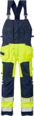 Fristads High Vis Handwerkerlatzhose Kl. 2 1014 PLU – Warnschutz-Gelb/Marine