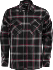 Fristads Flanellhemd Langarm 7421 MSF – Schwarz