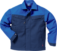 Fristads Icon Two Baumwoll-Jacke 4857 KC – Marine/Königsblau