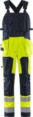 Fristads Flamestat High Vis Latzhose Kl. 2 1075 ATHS – Warnschutz-Gelb/Marine