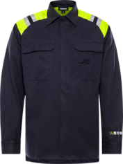 Fristads Flamestat Hemd Langarm 7074 ATS – Marineblau