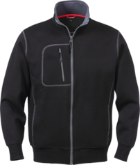 Fristads Acode Sweatjacke 1747 DF – Schwarz