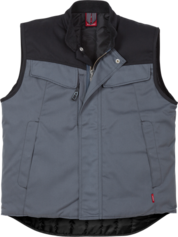 Fristads Icon Two Weste 5312 LUXE – Grau/Schwarz