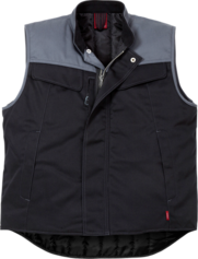 Fristads Icon Two Weste 5312 LUXE – Schwarz/Grau