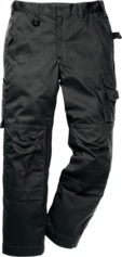Fristads Icon One Baumwoll-Hose 2112 KC, mit Knietaschen – Schwarz