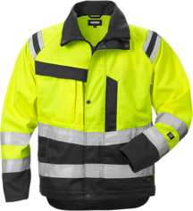 Fristads High Vis Jacke Kl. 3 4026 PLU – Warnschutz-Gelb/Schwarz