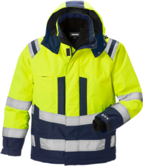 Fristads High Vis Airtech® Winterjacke Kl. 3 4035 GTT – Warnschutz-Gelb/Marine