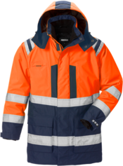 Fristads High Vis Airtech® 3-in-1 Parka Kl. 3 4036 GTT – Warnschutz-Orange/Marine