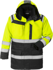 Fristads High Vis Winterparka Kl. 3 4042 PP – Warnschutz-Gelb/Schwarz