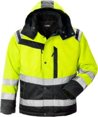 Fristads High Vis Winterjacke Kl. 3 4043 PP – Warnschutz-Gelb/Schwarz
