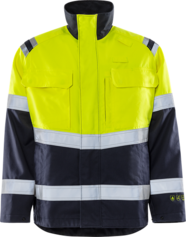 Fristads Flamestat High Vis Jacke Kl. 2 4176 ATHS – Warnschutz-Gelb/Marine