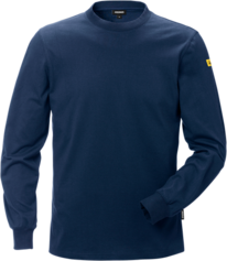 Fristads ESD T-Shirt Langarm 7082 XTM – Marineblau