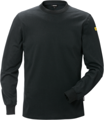 Fristads ESD T-Shirt Langarm 7082 XTM – Schwarz