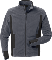 Fristads Fleecejacke 4003 MFL – Grau/Schwarz