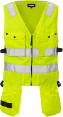 Fristads High Vis Weste Kl. 2 5003 GPLU – Warnschutz-Gelb
