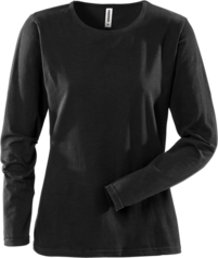 Fristads Acode Stretch-T-Shirt Langarm Damen 1927 ELA – Schwarz