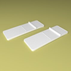 PIXLIP GO FUSSPLATTEN SET EINSEITIG