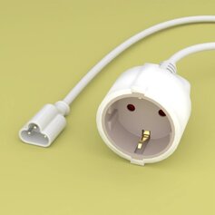 PIXLIP STROMKABEL INKL. SCHUKO KUPPLUNG