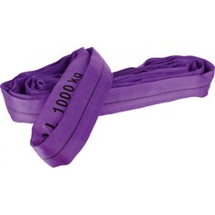 Rundschlinge - Rundschlinge, 1t, 1,0m,violett - aus Polyester als Endlosstrang