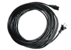 SPRiNTUS Netzkabel 10 m steckbar, schwarz | 111128