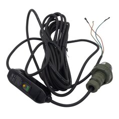 SPRiNTUS Netzkabel, 10m, schwarz, IP68 inkl. PRCD-Schutzschalter | 113104