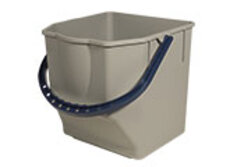 SPRiNTUS Eimer CombiX XL, PRO, 18 Liter, grau, blauer Henkel | 301185
