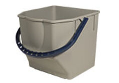 SPRiNTUS Eimer CombiX, 25 Liter, grau, blauer Henkel | 301186