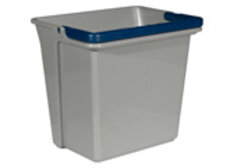 SPRiNTUS Eimer 5 Liter, grau, blauer Henkel | 304013