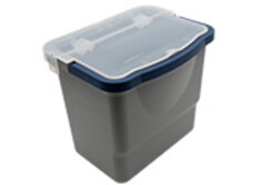 SPRiNTUS Eimer 6 Liter, grau, blauer Henkel für XL, PRO | 305024