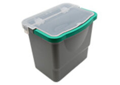 SPRiNTUS Eimer 6 Liter, grau, grüner Henkel für PRO | 305026