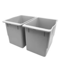 SPRiNTUS Schubladen-Set, tief, 2 x 18 Liter | 305034